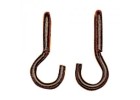 Ganchos oxidados para freio