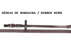 R&Eacute;DEAS DE BORRACHA / RUBBER REINS