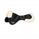 ACAVALLO CLOSE CONTACT GEL & MEMORY FOAM HALF PAD WITH SHEEPSKIN